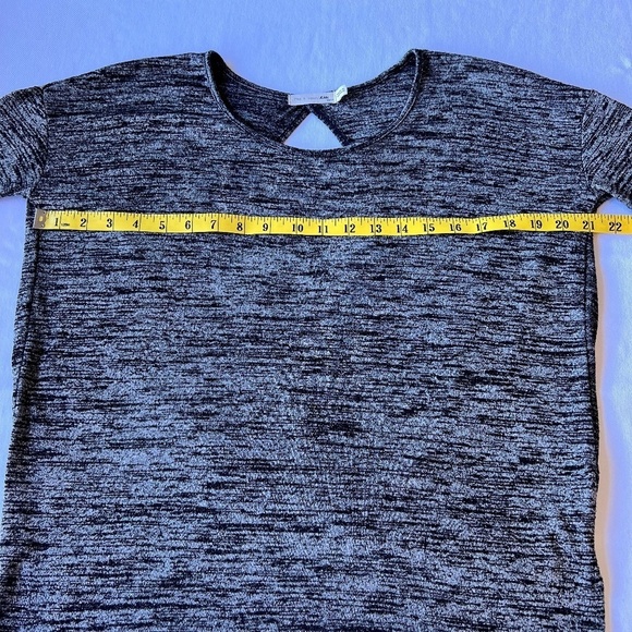 Rag and Bone Mia soft heather knit open back long sleeve top - Picture 5 of 10